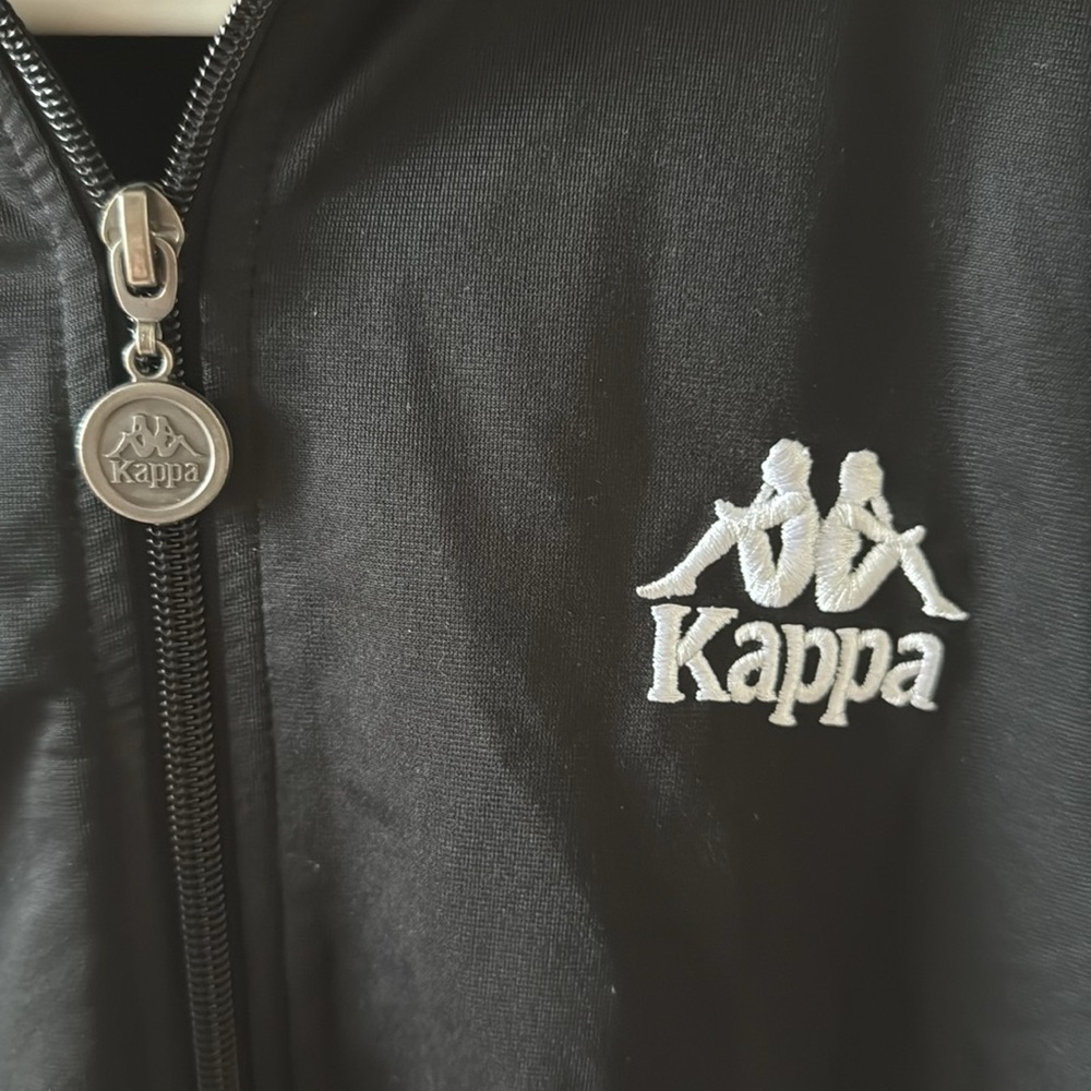 Kappa Black Jacket with Red Label - Picture 3 of 4